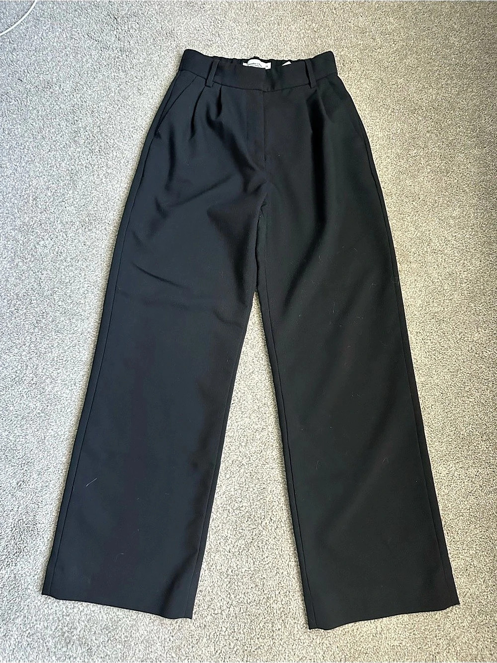 Abercrombie & Fitch A&F Sloane Tailored Pant Black Pants Waist 25